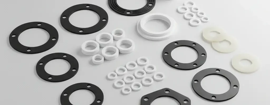 FFKM O-ringsand PTFE gaskets