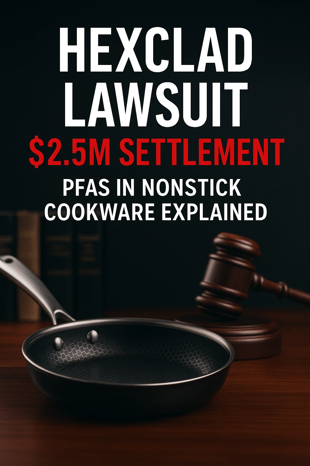 HexClad lawsuit over PFAS in nonstick cookware $2.5M settlement